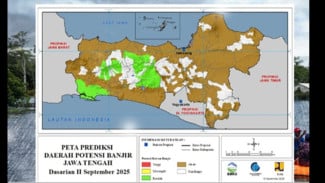 BMKG Peringatkan Banyumas: 15 Kecamatan Masuk Daftar Potensi Banjir September 2025
