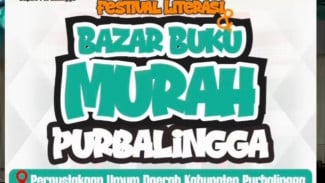 Ayo Warga Purbalingga Wajib Kunjungi Bazar Buku Murah Purbalingga, Harga Mulai Rp 5 Ribuan