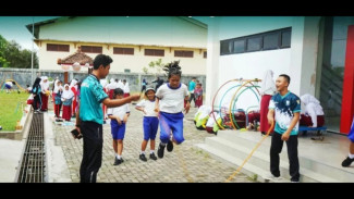 Festival Literasi Ajar Pustaka 2025 di Perpusda Purbalingga makin seru, Ada Permainan Tradisional