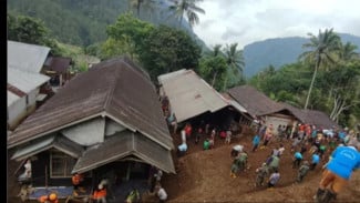 Longsor Susulan Terjang Karanggintung Purbalingga, 6 KK Mengungsi Demi Keselamatan