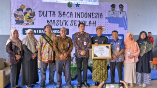 Gol A Gong Hadir di SMA N 1 Banjarnegara, Dorong Budaya Membaca di Kalangan Pelajar