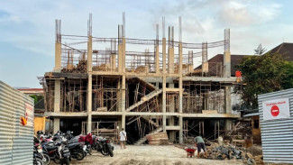 Pembangunan Gedung Layanan Pembelajaran Fakultas Ilmu Budaya (FIB) Unsoed, Sudah Capai Lantai 3