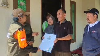 Penyaluran Bantuan Terdampak Bencana Tanah Longsor di Beberapa Titik Lokasi Purbalingga