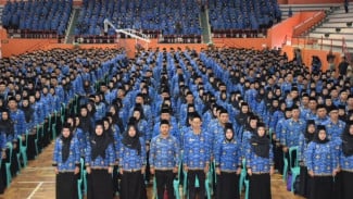 1358 Pegawai Pemerintah dengan Perjanjian Kerja (PPPK) Kabupaten Banyumas Tahun 2024 Terima SK