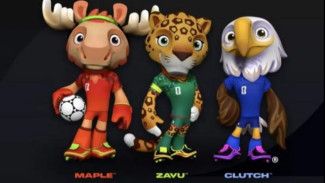 Piala Dunia 2026 Hadirkan Maskot Interaktif Clutch, Zayu dan Maple