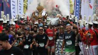 1.000 Pelari Ramaikan Bank Jateng Friendship Run di Purwokerto, Sport Tourism Banyumas Tumbuh Bersama UMKM Lokal