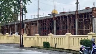 Progres Terkini Proyek Pembangunan Gedung Samapta Polresta Banyumas