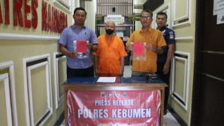 Polres Kebumen Berhasil Tangkap Tersangka Kasus Narkotika di Pasar Wonokriyo, Gombong