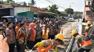 Jalan Provinsi Wiradesa-Kajen Senilai Rp33,3 M Diawasi Pemprov Jateng, Progres Memasuki 45 persen