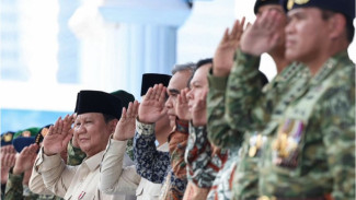 Peringatan HUT TNI ke-80, Presiden Prabowo Beri Apresiasi Kepada Seluruh Jajaran Prajurit