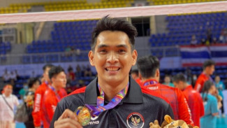 Rivan Nurmulki Curi Perhatian, Bawa The Cong Kalahkan Juara Bertahan di Liga Voli Vietnam