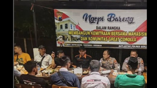 Warga Antusias Ikuti Ngopi Bareng Satlantas Banjarnegara, Ini yang Dibahas