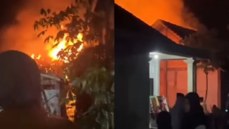 Kebakaran Hanguskan Rumah Warga di Kalikidang Sidadi, Tidak Ada Korban Jiwa, Tiga Ekor Kambing Tewas