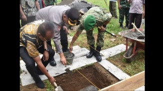 Dandim Wonosobo Pimpin Pembangunan 7 Koperasi Merah Putih, Warga Antusias Sambut Program Nasional