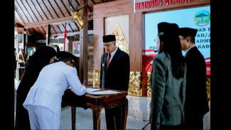 Rotasi dan Promosi 96 Pejabat di Banyumas, Bupati Sadewo: Ini Momentum Pengabdian, Bukan Formalitas