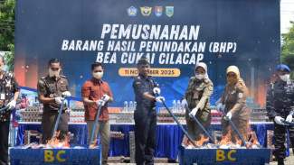 Bea Cukai Cilacap Musnahkan 860.193 Batang Rokok Ilegal, Tegaskan Komitmen Berantas Peredaran Rokok Ilegal
