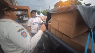 Gudang Rokok Ilegal di Brebes Digerebek, Ratusan Ribu Batang Rokok Tanpa Cukai Ditemukan