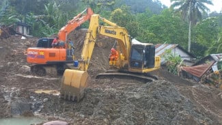 Hari ke-9 Longsor Banjarnegara: Dua Sektor Jadi Fokus Pencarian Korban, 24 Alat Berat Dikerahkan