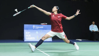 SEA Games 2025: Indonesia Bantai Myanmar 3-0, Gregoria Mariska Cs Melaju ke Semifinal Tanpa Kehilangan Gim