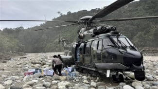 Presiden Prabowo Kerahkan Helikopter Pribadi untuk Mendukung Penanganan Bencana di Aceh