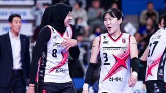 Beda Jalan Megawati Hangestri dan Yeum Hye-seon: Dari Sahabat Red Sparks Jadi Rival Panas V-League