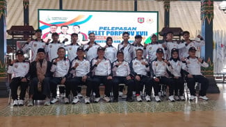 Bupati Wonosobo Lepas Kontingen Porprov XVII Jateng, 98 Atlet Diminta Tampil Percaya Diri dan Junjung Sportivitas