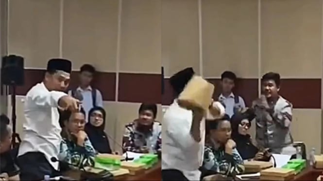 Viral Anggota Dewan Ini Lempar Nasi Kotak Usai Rapat Bahas Gaji Buruh