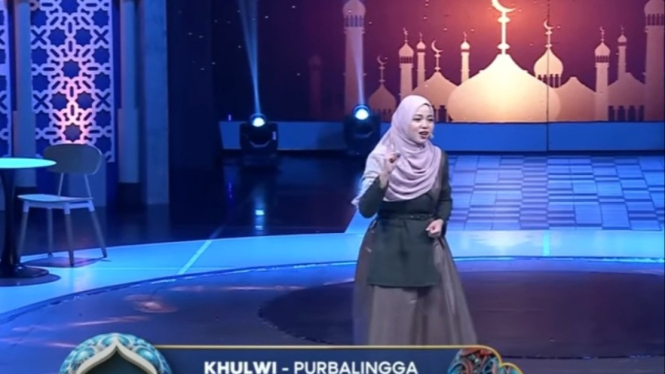 Khulwi Warga Purbalingga Mengikuti Ajang Akademi Sahur Indonesia