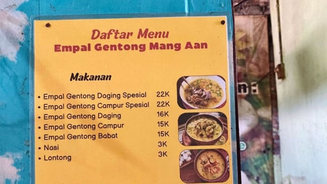 Empal Gentong Cirebon Mang Aan