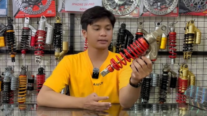 Shock DBS untuk Mio, Beat, dan Scoopy