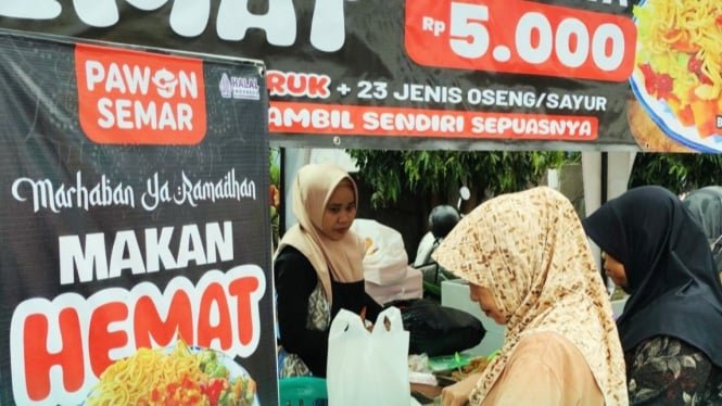 Bazar Ramadan di Purbalingga