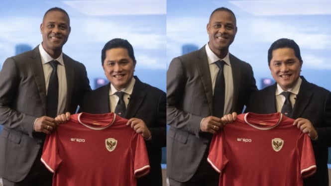 Patrick Kluivert dan Erick Thohir