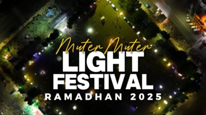 Wabup Dimas Kunjungi Ramadan Light 2025 di Alun-Alun Purbalingga