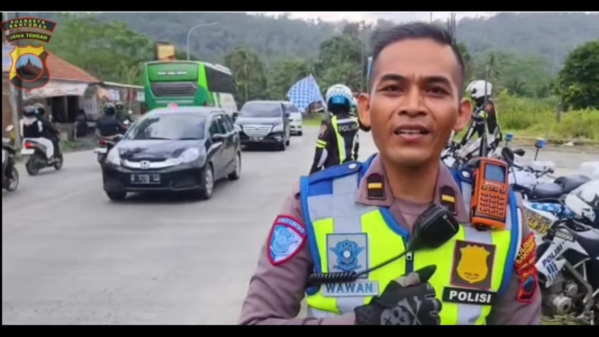 Arus balik mudik 2025 di Jalur Pekuncen-Ajibarang
