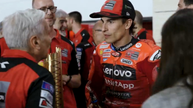 Marc Marquez di Lusail