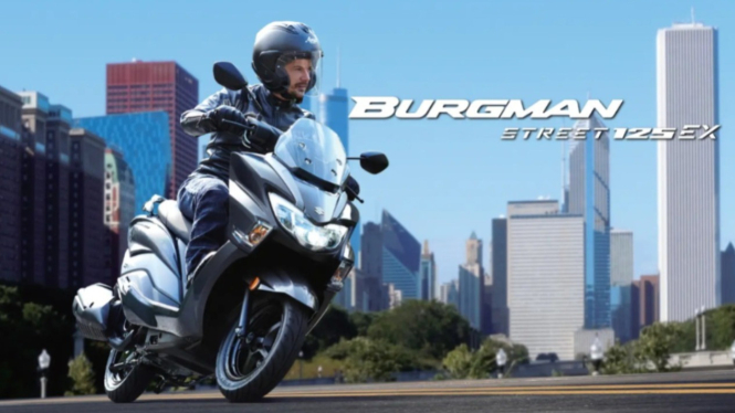 Spesifikasi Suzuki Burgman Street 125EX