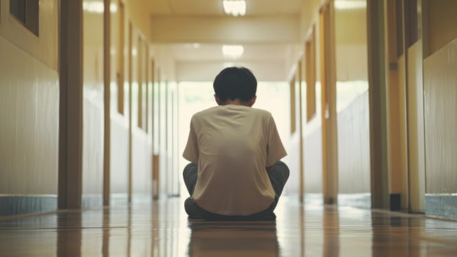 Siswa murung di kelas, korban perundungan teman sebaya