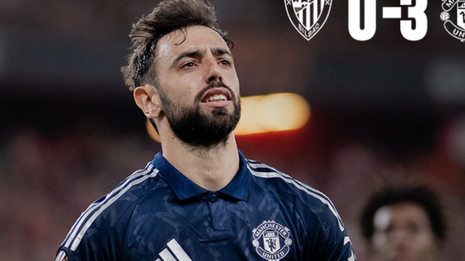 Manchester United gasakAthletic Bilbao dengan skor 3-0