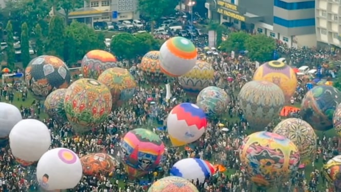 Festival Balon Udara di Purwokerto
