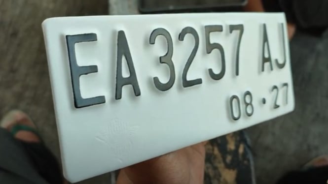 cara cek plat nomor motor