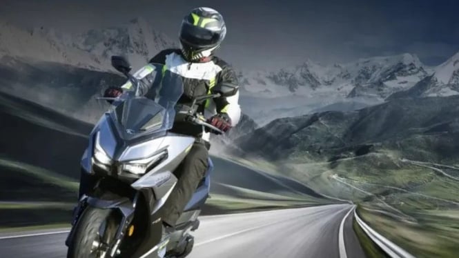 Motor Matic Kymco Racing H150 Lebih Unggul dari Yamaha Lexi LX 155