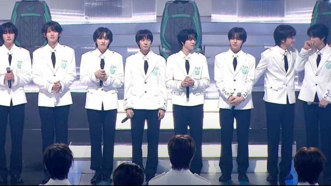 Potret anggota IDID di acara Debut's Plan : NewKids