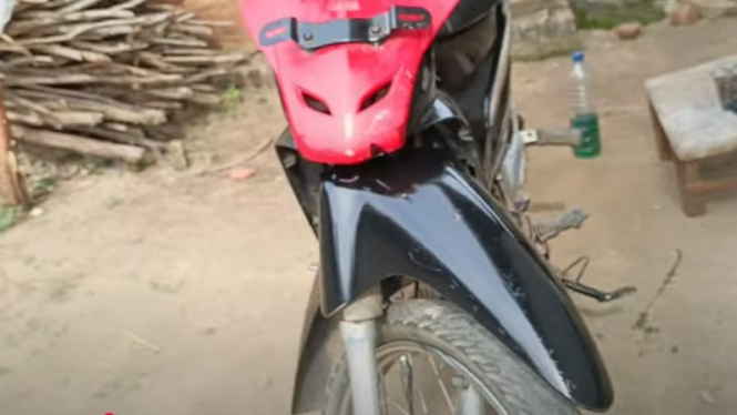 cara menghitamkan body motor