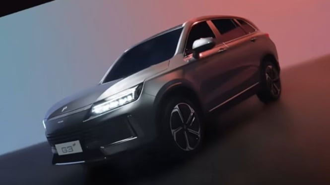 Penampakan mobil listrik Polytron