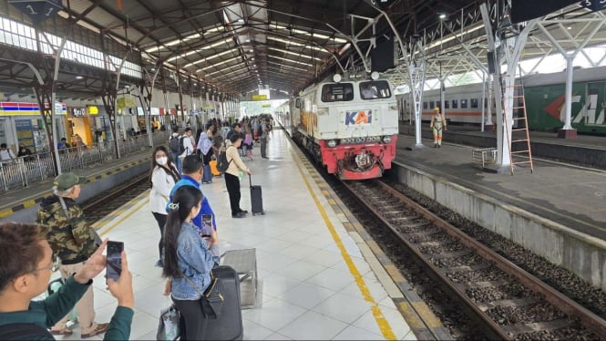 KAI Daop 5 Purwokerto Catat Lonjakan Penumpang