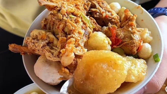 Kuliner Fenomenal di Purbalingga, Cireng Kuah