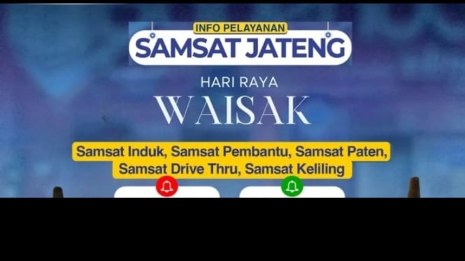 Libur Bayar Pajak Samsat Banjarnegara