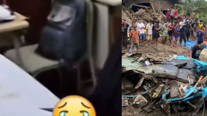 Kantor kerja korban kecelakaan di Purworejo sepi.