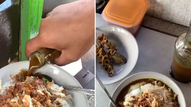 Bubur ayam nikmat di Purwokerto untuk sarapan