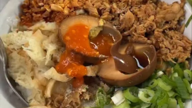 Bubur Ayam Yamie di Purwokerto